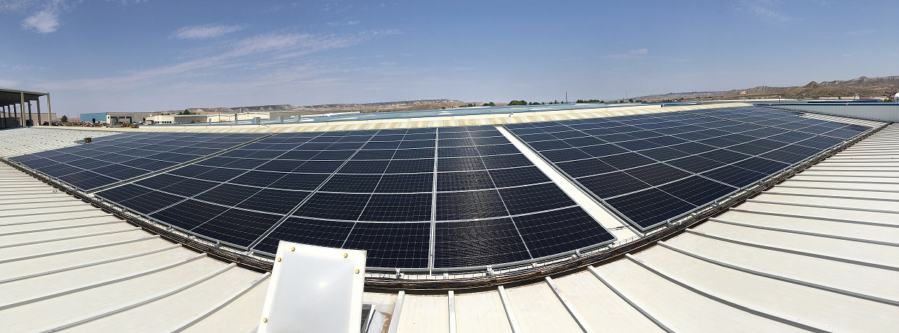 Instalación placas solares en Zatec
